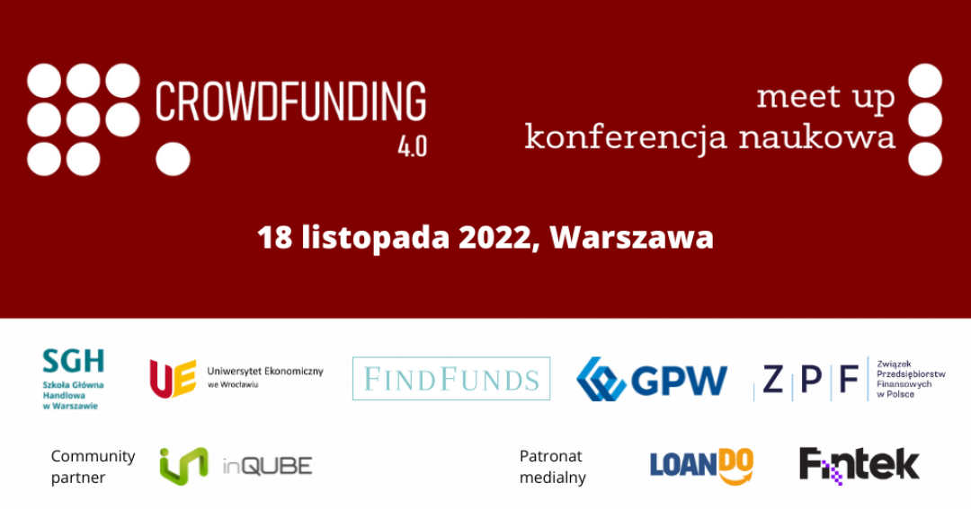 Konferencja crowdfounding_4_0 - kierunki rozwoju i wyzwania przyszłości