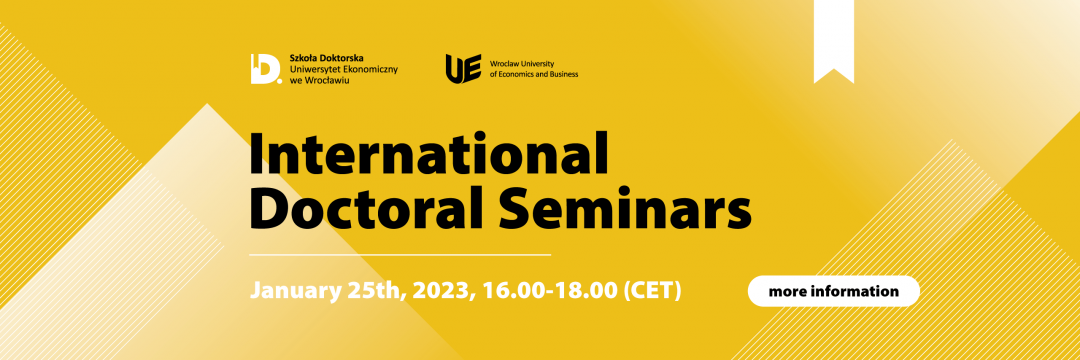 international doctoral seminars wueb wroclaw