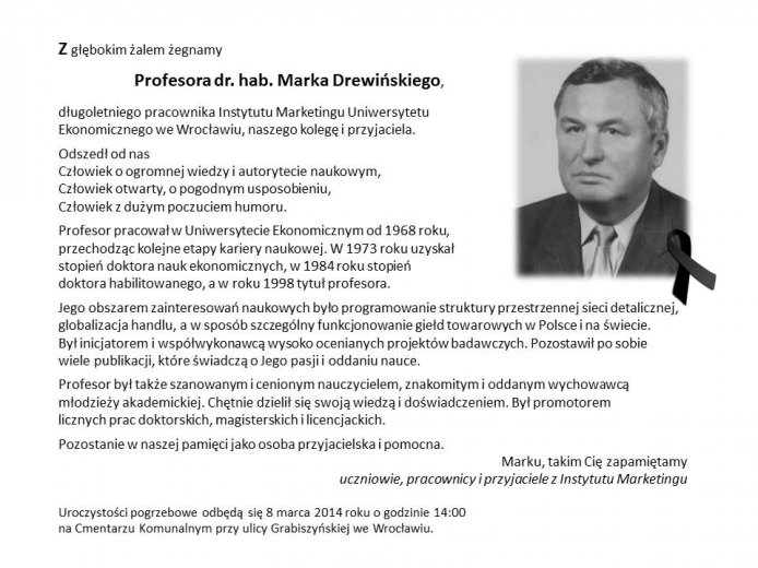 Profesor Marek Drewiński_1